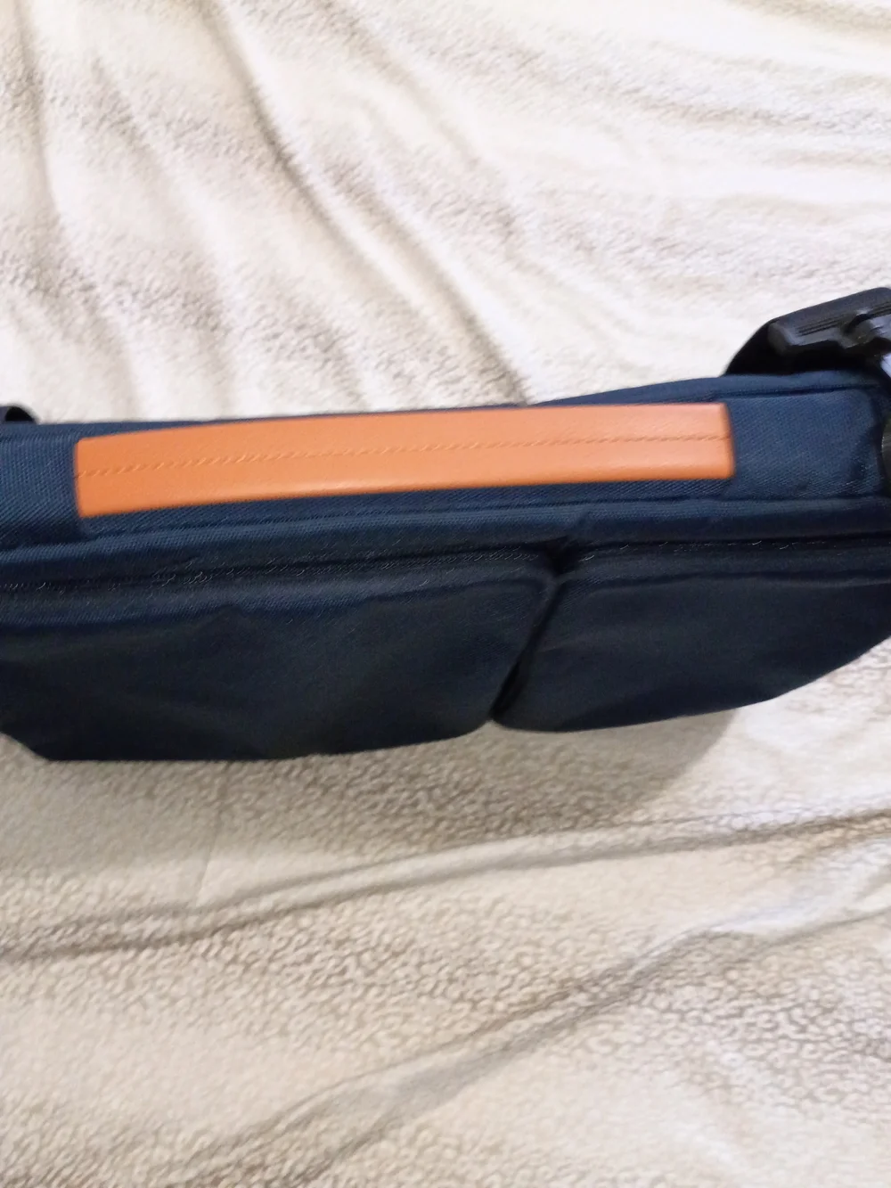 Tomtoc Navy Laptop Messenger Bag for Men